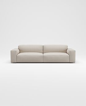 Hudson II 3 seater sofa - west lake oatmeal  