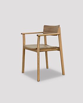 Axel armchair - natural oak 